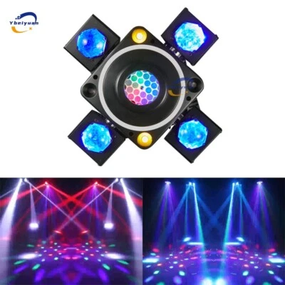 LED Moving Head Light RGBW 5-in-1 Stage Light Club Disco Party Beam DJ Light - Image 1 of 4