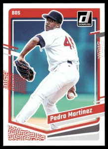 Tarjeta de béisbol Pedro Martínez 2023 Donruss #212 Boston Red Sox - Imagen 1 de 2