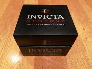 Black and Red INVICTA RESERVE watch jumbo box (new) - Picture 1 of 5