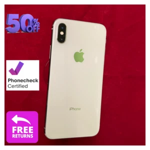 Unlocked Apple iPhone X 4G - Space Gray/Silver, 64GB/256GB, Unlocked Att - Picture 1 of 9