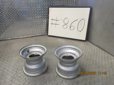 Juego de dos ruedas delanteras o traseras de acero Suzuki Quadmaster 50 LTA50 7x6 860 Foto 1 de 4