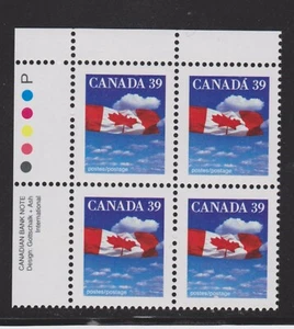 1989 Canada SC# 1166 UL - Domestic First-Class Rate - Plate Block M-NH # 3113 - Picture 1 of 1