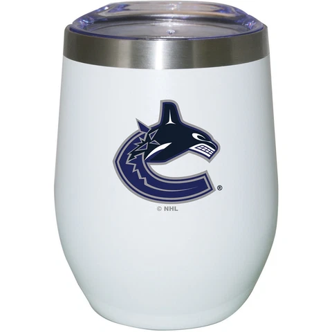 Vancouver Canucks 12oz. Logo Stemless Tumbler Cover