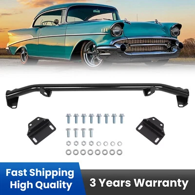 Amortiguador tubular trasero negro montaje travesaño para Chevy 150 210 Bel Air 1955-1957 Foto 1 de 4