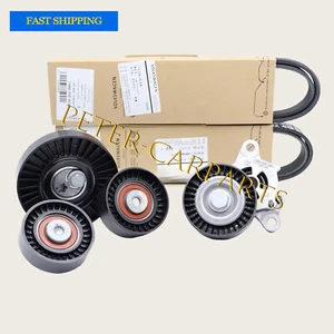Kit de transmisión tensor de correa de motor OEM para Audi S4 S5 SQ5 Cayenne Macan 2.9T 3.0T - Imagen 1 de 4