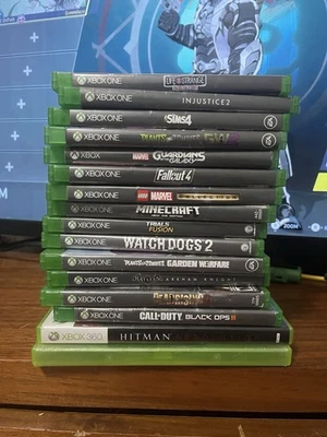 Lot of 16 Microsoft Xbox One Games Black Ops 3 Guardians Of The Galaxy Minecraft - Image 1 of 4