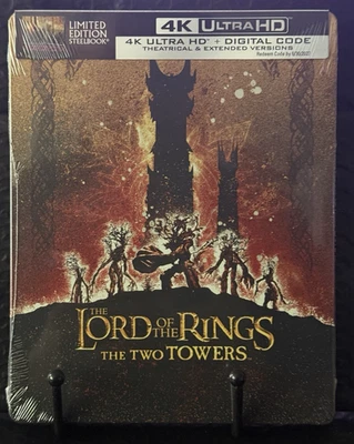 THE LORD OF THE RINGS: THE TWO TOWERS (4K UHD + BLU-RAY + DIGITAL* - STEELBOOK) - Image 1 of 2