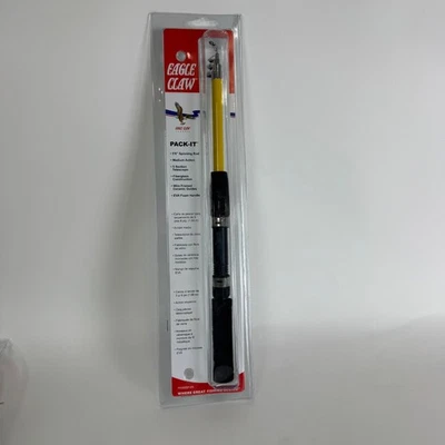 Eagle Claw 5'6" One Piece Pack-It varilla telescópica Spincast Foto 1 de 2