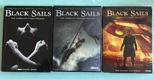 Black Sails Season 1-3 (DVD, 2014) Region 1 - Picture 1 of 4