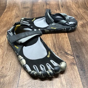 Vibram FiveFingers MEN's KSO Black & Grey EU 47 US 12.5-13 in EUC! - Picture 1 of 9