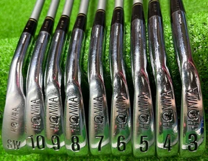 HONMA CL-606 Iron Set 3-10,S T800 BORON M40 flex R-1 Right Handed Used - Picture 1 of 16