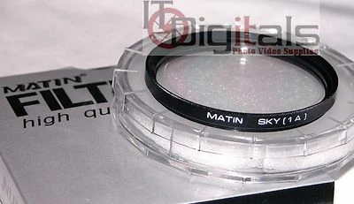 55mm 1A Skylight Coated Glass Lens Filter sky Screw-in 55 mm Matin Brand - Image 1 of 2