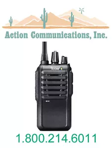 NUEVO ICOM IC-F4001-81-RC, UHF 450-512 MHZ, 4 VATIOS, 16 CANALES RADIO DE DOS VÍAS - Imagen 1 de 6