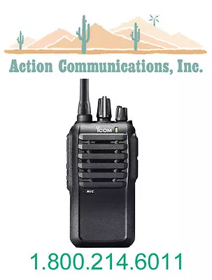 NEW ICOM IC-F3001-03-RC, VHF 136-174 MHZ, 5 WATT, 16 CHANNEL TWO WAY RADIO  - Image 1 of 4