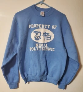 Sweatshirt mit Rundhalsausschnitt Small Herren Eigentum von Ninja Polytechnic - Bild 1 von 3