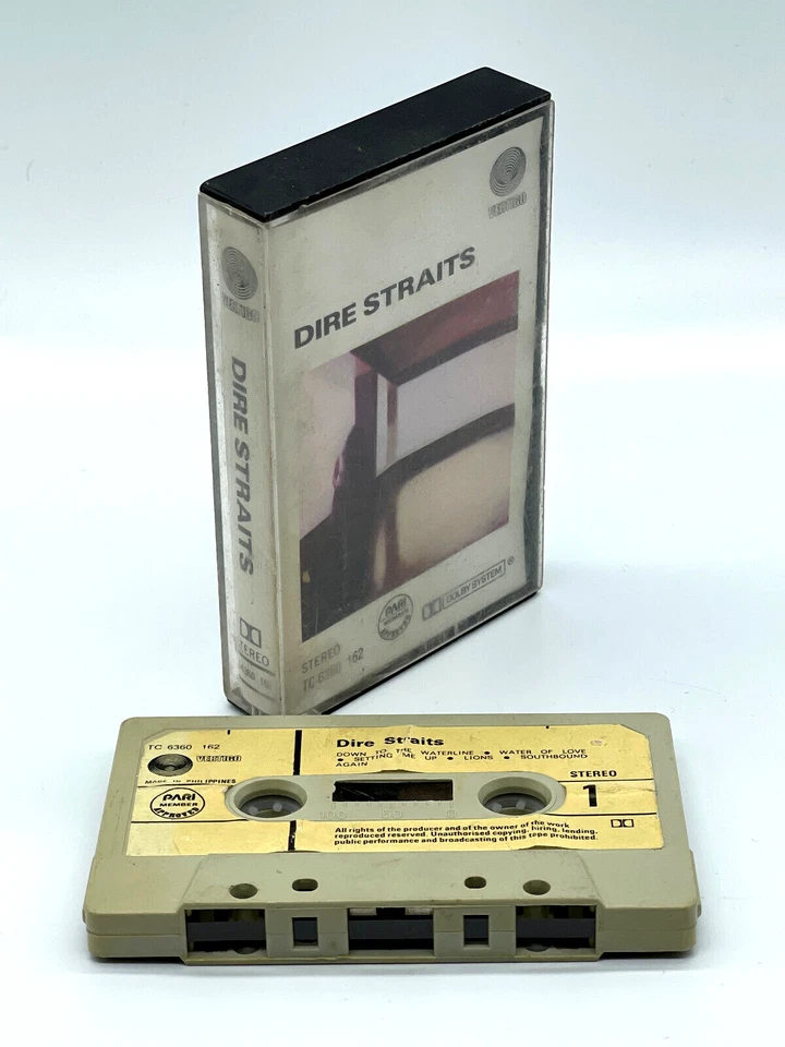 DIRE STRAITS - SELF TITLED CASSETTE TAPE (PHILIPPINES) VERTIGO - Image 1 of 1
