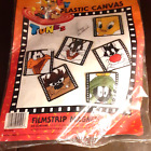 Looney Tunes Bugs Daffy Tweety Filmstrip Magnets Plastic Canvas Kit Leisure Arts
