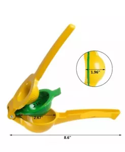 Chefbar Spremiagrumi Manuale Qualità Premium Metallo Limone Lime Spremiagrumi🇺🇸 - Foto 1 di 6