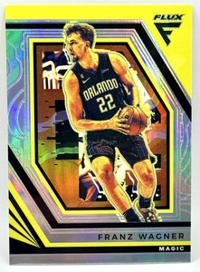 Franz Wagner Silver Prizm 2022-23 Panini Flux Basketball No. 12 Magic