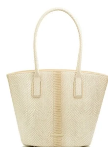 Brahmin Medium Bowie Praline Plaza Tote R33 1272 00565 - Picture 1 of 12