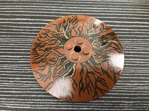 Lego Brown 8x8 Dish With Tree Branch Pattern From Star Wars Set 4502 - Picture 1 of 2