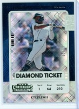  KYLE LEWIS DIAMOND TICKET 2021 Panini Contenders Baseball 15/15 Ebay1/1