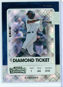  KYLE LEWIS DIAMOND TICKET 2021 Panini Contenders Baseball 15/15 Ebay1/1