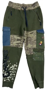 Cookies Backcountry Vlies farbblockiert oliv Herren Jogginghose Gr. M - Bild 1 von 7
