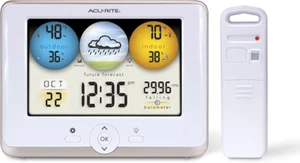 AcuRite 01123M Weather Station with Temperature, Humidity and White Display  - Picture 1 of 8
