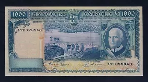 Portugal PORTUGUESE Angola 1000 Escudos 1970 P-98 UNC  - Picture 1 of 2