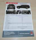 Mitsubishi Pajero Sport Verkaufsbroschüre Prospekt BY RU