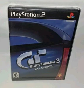 Gran Turismo 3 A-Spec Sony PlayStation 2 PS2 Black Label 2001 Sony Computer NEW - Picture 1 of 18