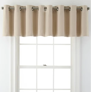 Liz Claiborne Pembroke ojal-top cenefa a medida 50" X 18" nueva  - Imagen 1 de 2