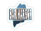 Bar Harbor Laptop Sticker | Bar Harbor Maine Bumper Sticker | Vinyl Decal