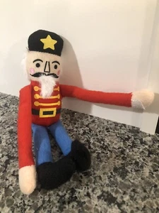 "NUEVA MUÑECA DE MANO PIXIE ELF 9" CON CIERRE DECORATIVO AZUL Y ROJA ""SOLDADO DE JUGUETE" - Imagen 1 de 5