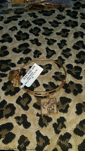 NWT ALEX AND ANI BRACELET  ** HASBRO  ALL FOR ONE **  gold tone finish RETIRED - Picture 1 of 2