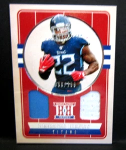 DERRICK HENRY 2019 CHRONICLES HOMETOWN HEROES GU 2CLR JERSEY#56/199!TITANS GOAT - Picture 1 of 2