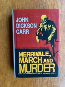 John Dickson Carr Merrivale, March & Murder 1st US HC ed SIGNED X Granddaughter - Picture 1 of 4