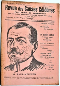 Revue des Causes Célèbres, n° 57, 24 décembre 1919 - Picture 1 of 1