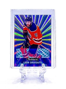 LEON DRAISAITL 2019 Parkhurst #PK-32 PARKIES AUTOGRAPHS GOLD OILERS FUTURE HOF - Picture 1 of 2