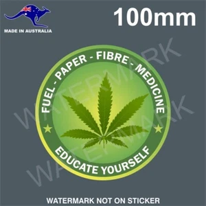 WEED STICKER DOPE CANNABIS MEDICAL MARIJUANA EDUCATE LEGALIZE IT 4:20 - Picture 1 of 1