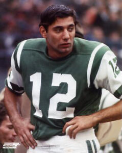 Joe Namath SIDELINE CLASSIC New York Jets c.1969 Football Premium POSTER Print