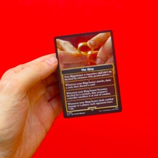 The Ring Magic Lord of the Rings Helper Card H 0013 Viko Menezes Artist One Ring