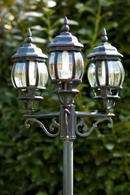 Laterne Gartenlaterne Kandelaber Außenlampe Stehleuchte Gartenlampe Wegeleuchte - Bild 1 von 4