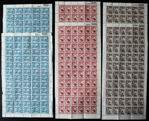 Ghana Stamps # 25-7 MNH XF Lot Of 100 Sets Scott Value $775.00 Cover