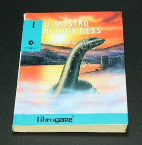Librogame 1 compact Il Mostro Di Loch Ness Stephen Thraves Libro Game 1994 - Foto 1 di 9