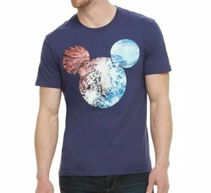 NEU MIT ETIKETT DISNEY MICKEY MOUSE FEUERWERK HEMD HERREN GRÖSSE XLT, 2XLT - Bild 1 von 1