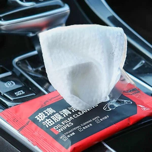 2Pak(20pcs) Car Oil Film Cleaning Wipes Glass Oil Film Remover Windshield Clean - Picture 1 of 8