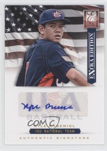 2012 Elite Extra Edition USA Baseball 15U Team Signatures Kyle Robeniol Auto
