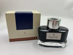 NEW Faber-Castell Midnight Blue Bottled Ink For Fountain Pens 75 ml 141007 - Picture 1 of 2